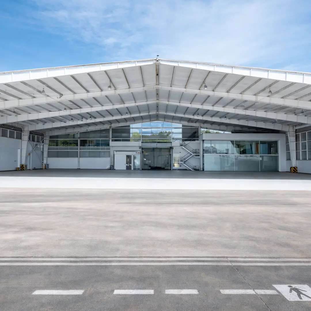 Hangar cartagena Vinko Group arquitectura e ingenieria Colombia