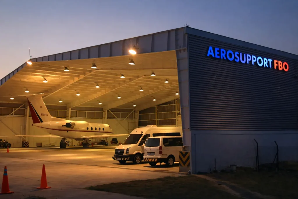 hangar aerosupport Cartagena vinko group sas Colombia